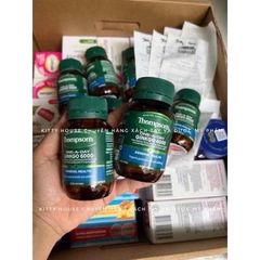 Viên uống bổ não Thompson’s Ginkgo 6000mg - Tăng cường trí nhớ, cải thiện nhận thức, 60 viên hỗ trợ sức khỏe não bộ