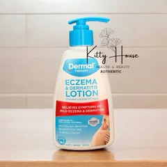 Kem Dưỡng Ẩm Dermal Therapy Eczema 250mL - Giảm Chàm Da và Viêm Da Không Gây Dị Ứng, Dành Cho Người Lớn và Trẻ Em