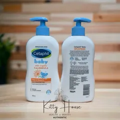 Sữa tắm gội Cetaphil Baby Wash & Shampoo with Organic Calendula chai 400ml