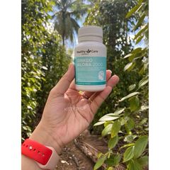 Viên uống bổ não Ginkgo Biloba 2000mg Healthy Care - Tăng cường trí nhớ & giảm stress, lọ 100 viên