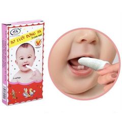 Bộ 5 Miếng Rơ Lưỡi Đông Fa - Vệ Sinh Răng Miệng Cho Bé - An Toàn, Dễ Dùng, Hàng Việt Nam Chất Lượng Cao