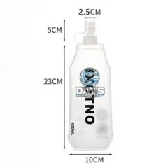 Bình Nước Mềm 500ML Chạy Bộ Đạp Xe - Gọn Nhẹ Chất Liệu TPU Thân Thiện Môi Trường, Tiện Dụng Cho Người Chạy Thể Thao