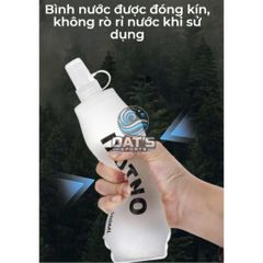 Bình Nước Mềm 500ML Chạy Bộ Đạp Xe - Gọn Nhẹ Chất Liệu TPU Thân Thiện Môi Trường, Tiện Dụng Cho Người Chạy Thể Thao