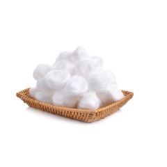 Bông Gòn Viên Tròn Y Tế NIVA YC2 16mm - Gói 100 Viên Dùng Để Chăm Sóc Vết Thương, Bịt Tai Phụ Nữ Sau Sinh