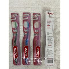 Bàn Chải Đánh Răng Lipzo Ruby Sensi Cho Nữ - Thiết Kế Đặc Biệt Cho Răng Nhạy Cảm, Bàn Chải Mềm Công Nghệ Nano Kháng Khuẩn