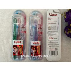 Bộ 3 Bàn Chải Đánh Răng Lipzo Crystal Love Cho Nữ - Thiết Kế Đặc Biệt, Chất Liệu Cao Cấp, Làm Sạch Hiệu Quả