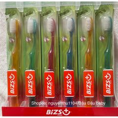Bàn Chải Đánh Răng Bizs+ Bamboo - Sợi Chỉ Tơ Nha Khoa Thiết Kế Thông Minh, Chăm Sóc Răng Miệng Tận Gốc