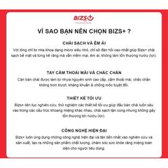 Bàn Chải Đánh Răng Bizs+ Bamboo - Sợi Chỉ Tơ Nha Khoa Thiết Kế Thông Minh, Chăm Sóc Răng Miệng Tận Gốc