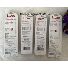 Bộ 3 Bàn Chải Đánh Răng Lipzo Crystal Love Dành Cho Nữ - Thiết Kế Đặc Biệt, Chất Liệu Cao Cấp, Chăm Sóc Răng Miệng Hiệu Quả