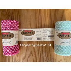 Khăn Tắm Cọ Lưng Hàn Quốc - Khăn Massage Tạo Bọt 27x100cm - Sản Phẩm Chất Lượng Cao Giúp Tẩy Da Chết và Thư Giãn