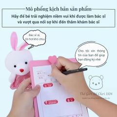Bộ Đồ Chơi Bác Sĩ Bằng Gỗ 20 Chi Tiết - Bộ Phát Triển Kỹ Năng Tư Duy Cho Bé, Giúp Trẻ Vượt Qua Nỗi Sợ Bác Sĩ Thú Vị