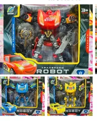Đồ Chơi Lắp Ghép 339-39 Robot Biến Hình Thành Xe Ô Tô - Đồ Chơi Sáng Tạo Cho Trẻ Em, Giao Màu Ngẫu Nhiên