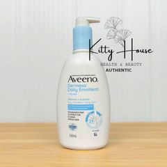 Kem Dưỡng Ẩm Da Khô Aveeno Dermexa Daily Emollient Cream 500ml - Dưỡng Da Không Mùi Hương, Chăm Sóc Da Cần Phục Hồi
