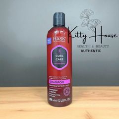 Dầu gội và dầu xả HASK Curl Care 355ml - Bảo vệ và Dưỡng Ẩm cho Tóc Uốn, Tóc Xoăn - Dầu Dừa và Argan tự nhiên