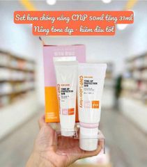Set Kem Chống Nắng Nâng Tông CNP Laboratory SPF42/PA+++ 50ml + 31ml - Kiềm Dầu, Bảo Vệ Da Nhạy Cảm, Dễ Dàng Trang Điểm