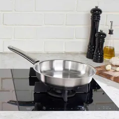 Chảo Fissler Pure Collection 24cm - Chảo Bếp Từ Cao Cấp, Chất Liệu Inox Tái Chế, Thiết Kế Hiện Đại