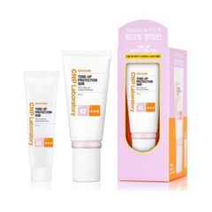 Set Kem Chống Nắng Nâng Tông CNP Laboratory SPF42/PA+++ 50ml + 31ml - Kiềm Dầu, Bảo Vệ Da Nhạy Cảm, Dễ Dàng Trang Điểm