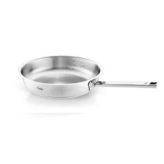 Chảo Fissler Original Profi Collection 24cm - Chảo Inox Chuyên Nghiệp Không Tráng Phủ, Dùng Cho Bếp Từ và Lò Nướng, Hàng Đức