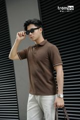 Áo Polo Nam Thun Tổ Ong BROWNIE - Thoáng Mát, Thấm Hút Tốt, Kiểu Dáng Thanh Lịch, Lựa Chọn Đi Làm, Đi Chơi Thời Trang Năng Đ động