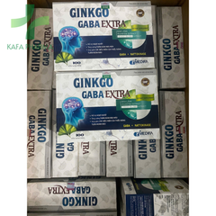 Viên uống bổ não Ginkgo Gaba Extra 60 viên - Giảm đau đầu, mất ngủ, hỗ trợ tuần hoàn não và rối loạn tiền đình.