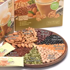 Combo Ngũ Cốc Nảy Mầm Tami - 100% Thiên Nhiên, Ít Ngọt, Không Đường - Hỗ Trợ Dinh Dưỡng Cho Mọi Đối Tượng, 50 Gói Tiện Dụng