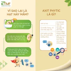 Combo Ngũ Cốc Nảy Mầm Tami - 100% Thiên Nhiên, Ít Ngọt, Không Đường - Hỗ Trợ Dinh Dưỡng Cho Mọi Đối Tượng, 50 Gói Tiện Dụng