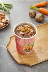 Bún gạo lứt ăn liền NGON & THON thuần chay healthy eatclean
