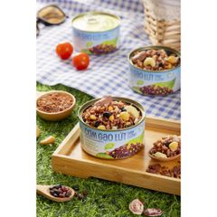 Combo 2 lon Cơm gạo lứt dinh dưỡng ăn liền 160g TÂM MINH FOODS