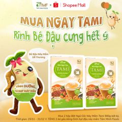 Combo 2 Hộp Bột Ngũ Cốc Nảy Mầm Tami 50 Gói - Không Đường Dinh Dưỡng Giảm Cân, Hỗ Trợ Tiêu Hóa và Phát Triển Chiều Cao