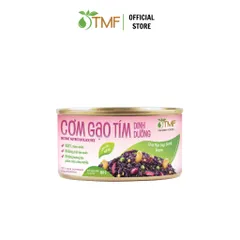Combo 4 lon Cơm gạo tím dinh dưỡng ăn liền 160g TÂM MINH FOODS