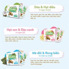 Thanh Gạo Lứt Mix Hạt Dinh Dưỡng Freshie 150g - Granola Bar Thuần Thực Vật An Toàn, Nguồn Năng Lượng Tươi Mới Từ Tâm Minh Foods