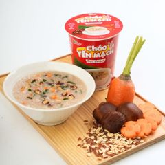Combo 6 Ly Cháo Yến Mạch Gạo Lứt Giảm Cân Tiện Lợi 43g - Thực Phẩm Dinh Dưỡng Tâm Minh Foods, Ăn Liền Nhanh Chóng Cho Sức Khỏe