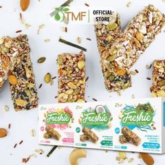 Thùng Thanh Hạt Dinh Dưỡng Gạo Lứt Freshie - Snack Healthy Thuần Thực Vật, Không Chiên Dầu, Năng Lượng Tươi Mới Hàng Ngày Tâm Minh Foods