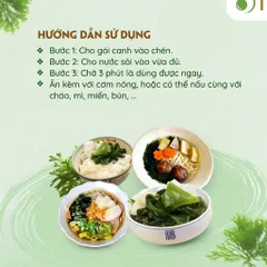 Thùng 24 Hộp Canh Rong Biển Ăn Liền Tâm Minh Foods - Hộp 4 Gói Nấu Canh Đậu Hũ Nguyên Liệu Tự Nhiên, Dinh Dưỡng Cao