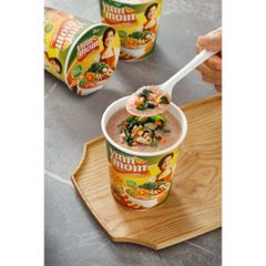 Thùng 24 ly cháo gạo lứt rong biển yến mạch Yummom - Giảm cân ăn liền tiện lợi cho sức khỏe và vị ngon tự nhiên