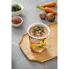 Thùng 24 ly cháo gạo lứt rong biển yến mạch Yummom - Giảm cân ăn liền tiện lợi cho sức khỏe và vị ngon tự nhiên