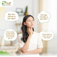 Combo 2 gói bột nêm ngưu báng 200gr TÂM MINH FOODS thuần chay không bột ngọt cho bé ăn dặm