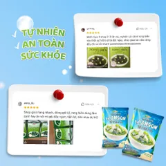 Thùng 12 Hộp Canh Rong Biển Ăn Liền 10 Gói x 5.5g - Dinh Dưỡng Tâm Minh Foods, Không Bột Ngọt, Giàu Vitamin, Tốt Cho Tim Mạch