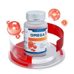 Viên uống Omega 3in1  tăng cường sức khoẻ não bộ, tim mạch và thị lực