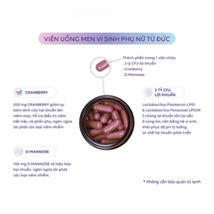 Hộp 60 Viên Men Vi Sinh Phụ Khoa Lactobact Intima - Bảo Vệ Vùng Kín, Cân Bằng Nội Tiết Tố, Hỗ Trợ Sức Khỏe Phụ Nữ Từ Đức