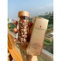Viên Nang Elizabeth Arden Vitamin C Ceramide Capsules - Dưỡng Sáng Da và Chống Lão Hóa Hiệu Quả, Hỗ Trợ Cải Thiện Độ Đàn Hồi Da