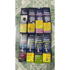 Hộp 2 Đầu Bàn Chải Thay Thế Oral-B Cross-Action - Công Nghệ Làm Sạch Tiên Tiến Chuyên Dùng Cho Bàn Chải Điện