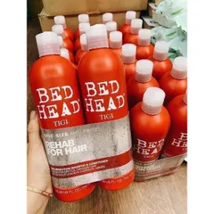 Cặp Gội-Xả TIGI Đỏ 750ml - Phục hồi tóc hư tổn, mềm mượt và thơm lâu - Hàng chính hãng 100%