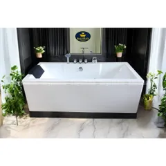 Bồn Tắm Dài 1m7 RegalBath (RB-17D) - Thiết Kế Thanh Lịch, Dung Tích Lớn, Thư Giãn Spa Tại Nhà, Chất Liệu Acrylic Cao Cấp