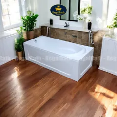 Bồn Tắm Dài 1m7 RegalBath (RB-17D) - Thiết Kế Thanh Lịch, Dung Tích Lớn, Thư Giãn Spa Tại Nhà, Chất Liệu Acrylic Cao Cấp