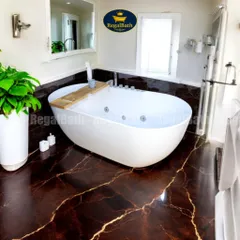 Bồn Tắm Oval Massage Cao Cấp Regalbath RB-15O-CM 1m5 - Thiết Kế Cạnh Mỏng, Sang Trọng, Dễ Lắp Đặt, Thư Giãn Tại Nhà