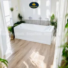 Bồn Tắm Dài 1m7 RegalBath RB-17T - Thiết Kế Hiện Đại, Dung Tích 480L, Thư Giãn Như Spa Tại Nhà