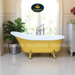 Bồn Tắm Chân Rồng Regalbath RB-17CR Sang Trọng 1m7 - Bồn Tắm Cổ Điển Cao Cấp, Thiết Kế Độc Lập, Chất Liệu Acrylic Chống Ố