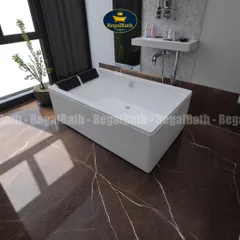 Bồn Tắm Đôi Regalbath 1m6 RB-1610BĐ - Sang Trọng, Chất Lượng Cao, Thư Giãn Cùng Nhau Như Tại Spa Tại Nhà