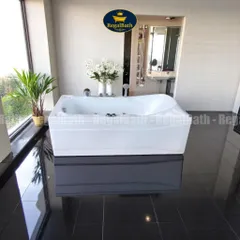 Bồn Tắm Dài 1m7 RegalBath (RB-17E) - Thiết Kế Hiện Đại, Dung Tích 480L, Thư Giãn Sang Trọng Cho Phòng Tắm Cao Cấp
